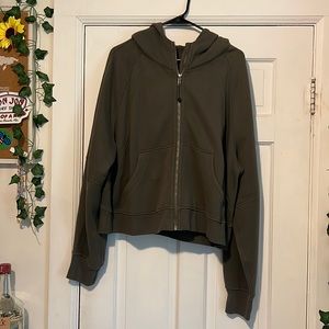 Scuba Oversized Full-Zip Hoodie
